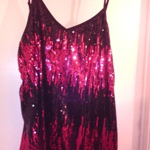 Sequin Tank Top